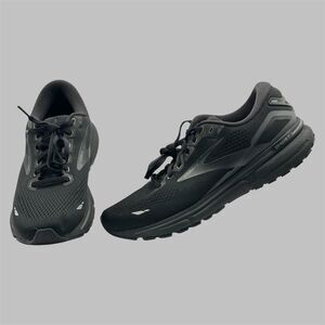 Brooks Ghost 15 Triple Black Womens Size 11 M Running Shoes 120380-1B-020